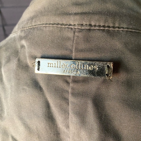 Mille Collines Africa draped jacket size Large - Picture 5 of 5